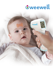 Weewell Temassız Dijital Ateş Ölçer