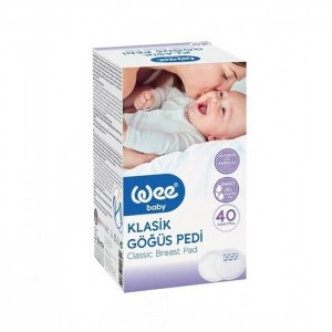 Wee Baby Klasik Göğüs Pedi 40’lı